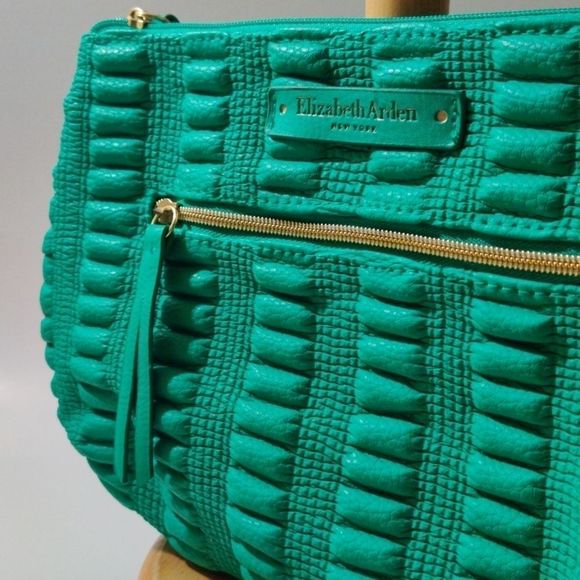 Elizabeth Arden Teal Green Mini‎ Bag - Picture 3 of 9